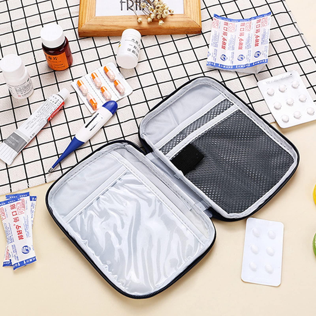Дорожня аптечка-органайзер MedicBag, синя - зображення 2