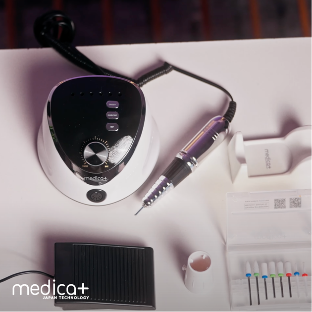 Фрезер для маникюра и педикюра Medica+ NailFraser 10 - Фото 9 Фрезер для маникюра и педикюра Medica+ NailFraser 10 - изображение 9