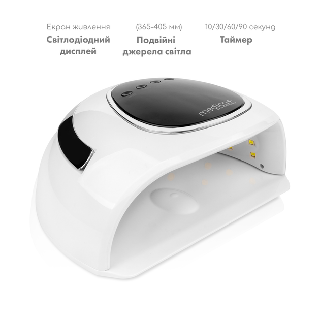 Лампа для маникюра Medica+ NailControl 10 LED + UV 146W - изображение 10