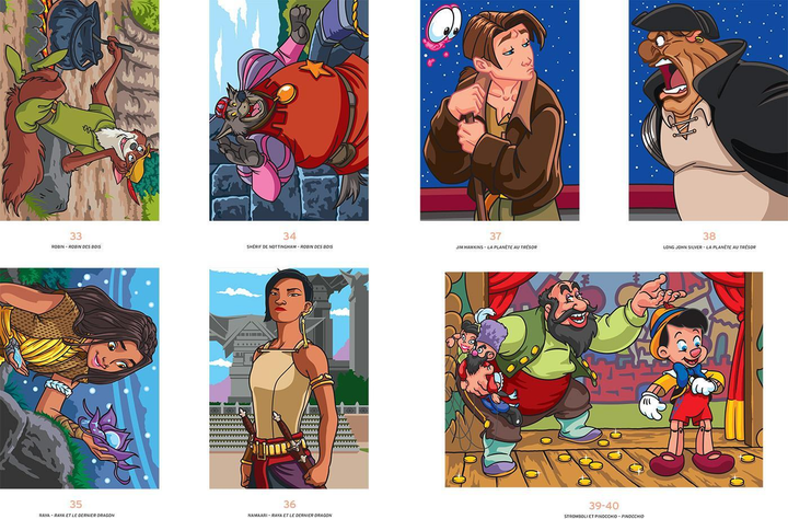 Раскраска Дисней Hachette Герои и Злодеи антистресс по номерам | Coloriages mysteres Disney Heros and Mechants - Фото 3 Раскраска Дисней Hachette Герои и Злодеи антистресс по номерам | Coloriages mysteres Disney Heros and Mechants - изображение 3