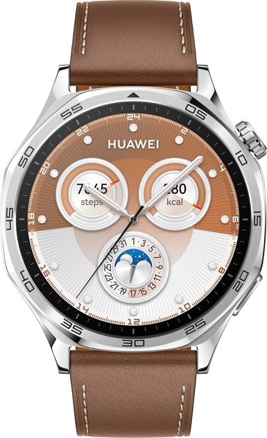 Смарт-годинник Huawei Watch GT 5 Classic 46mm Brown (Vili-B19L) - зображення 3