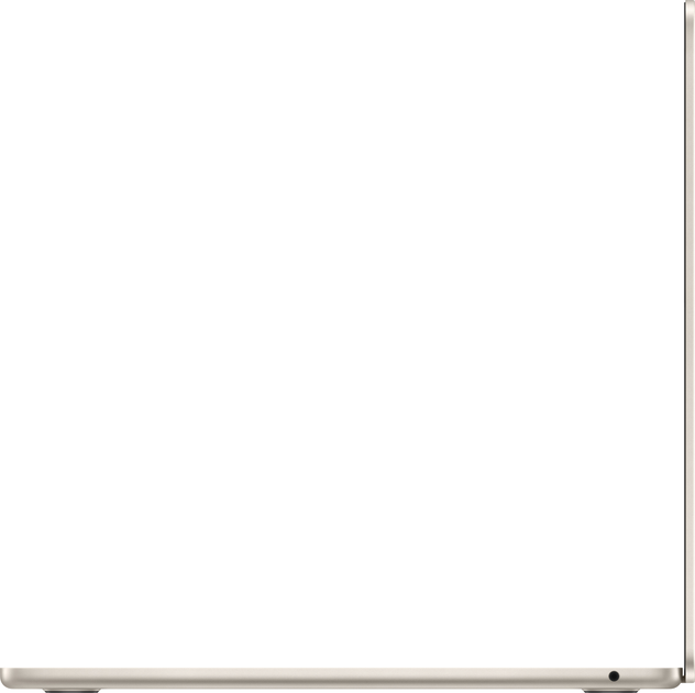 Laptop Apple MacBook Air 15.3" M3 8/512GB 2024 (MRYT3Y/A) Starlight - obraz 3