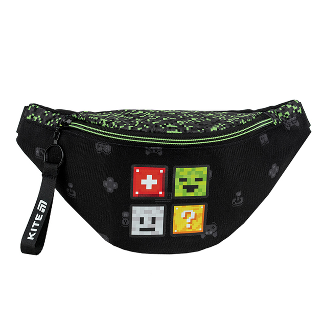 Сумка-бананка дитяча Kite Kids Sweety Cat 27x15x6.5 см Чорна (K25-2577-2) - зображення 5