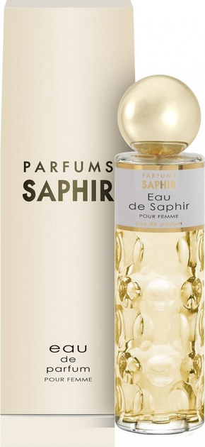 Woda perfumowana damska Saphir Parfums Eau de Saphir 200 ml (8424730002011) - obraz 2