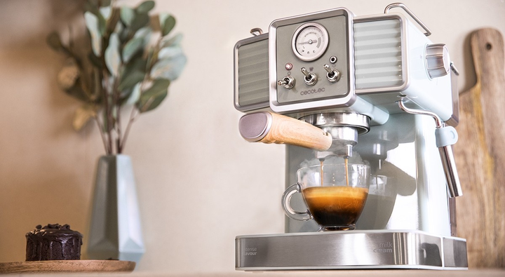 Ekspres do kawy kolbowy Cecotec Power Espresso 20 Tradizionale Jasnoniebieski - obraz 7