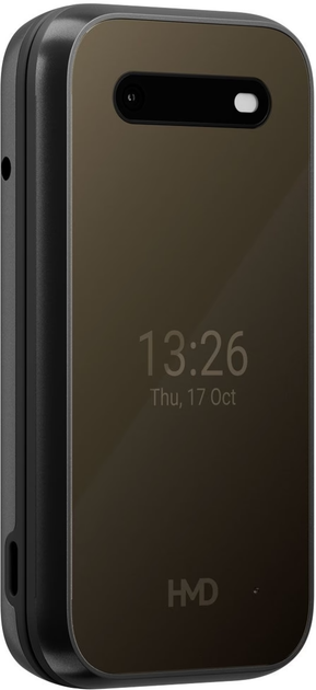 Мобильный телефон HMD 2660 4G Flip DS Cosy Black UA - Фото 6 Мобильный телефон HMD 2660 4G Flip DS Cosy Black UA - изображение 6