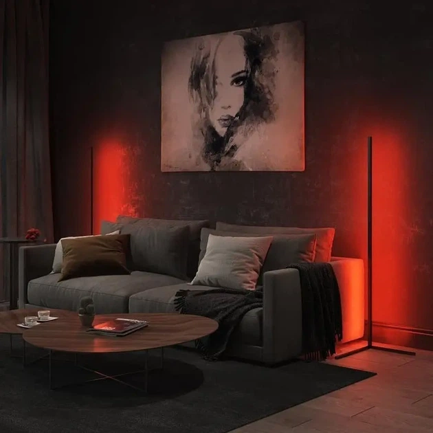 Угловой LED торшер Ledox Design с пультом и регулируемой яркостью 330 цветовых комбинаций - изображение 7
