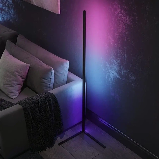 Угловой LED торшер Ledox Design с пультом и регулируемой яркостью 330 цветовых комбинаций - изображение 11
