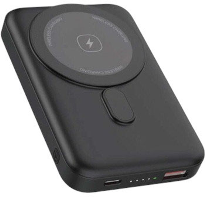 УМБ Platinet MagSafe 20W PD 10000 mAh Black (PMPB10WR20B) - зображення 1
