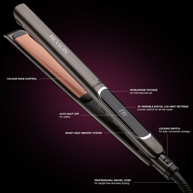 REVLON RVST2175E plancha de pelo 1 u - obraz 3