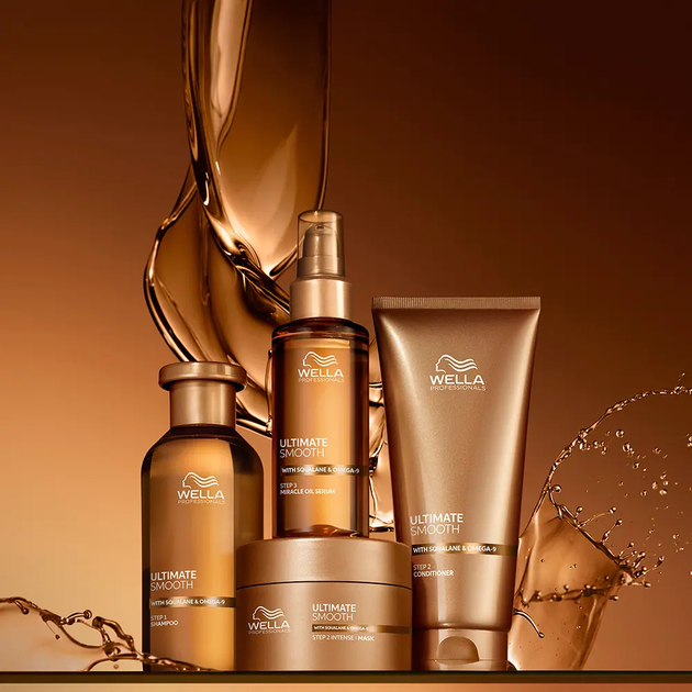Maska Wella Professionals Ultimate Smooth do odżywiania i wygładzania włosów suchych i matowych 500 ml (4064666945248) - obraz 4