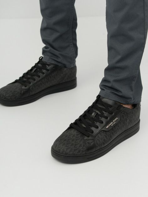 Sneakersy męskie do kostki Michael Kors MKO42F9KEFS2Q-001 46 Czarne (193210699598) - obraz 2