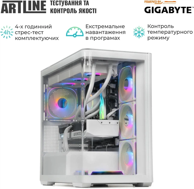 Компьютер ARTLINE Gaming TankWhite Windows 11 Home (TankWhitev129Win) - изображение 8