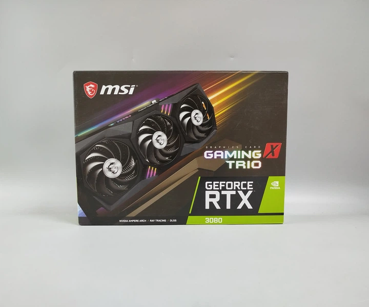 Видеокарта MSI RTX 3080 GAMING X TRIO (10GB/GDDR6X/320bit) RTX