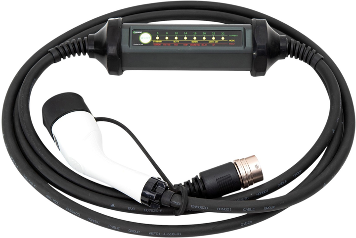 Kabel do ładowania samochodów elektrycznych Platinet Portable charger with 4 adapters 22 kW 5 m (EV_PC060) - obraz 2