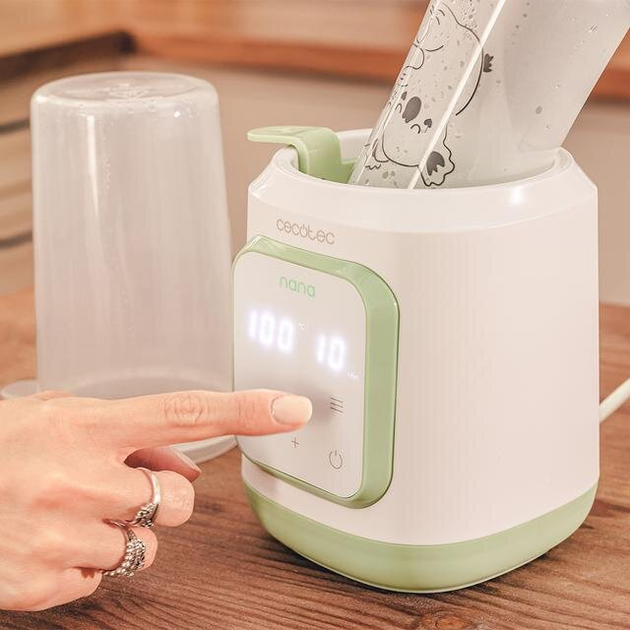 Podgrzewacz do butelek Cecotec Nana BabyCare Single Bottle Warmer (8435484019057) - obraz 3