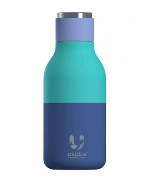 Butelka na wodę Asobu Urban SBV24 Pastel Blue 460 ml (842591043611) - obraz 4