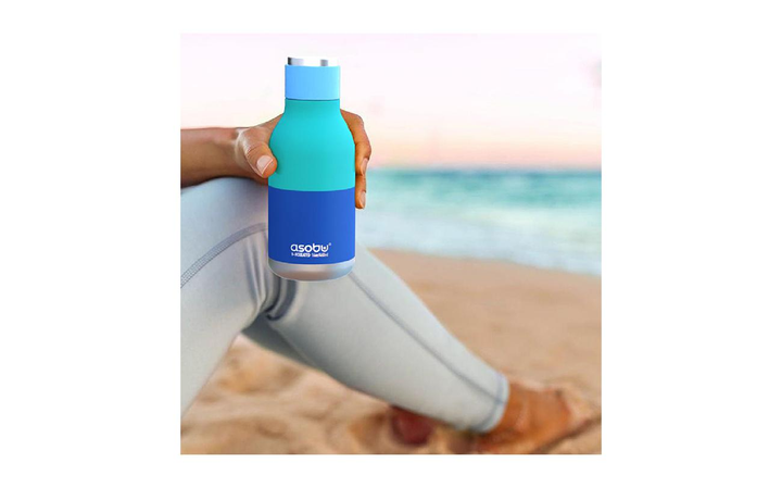 Butelka na wodę Asobu Urban SBV24 Pastel Blue 460 ml (842591043611) - obraz 9