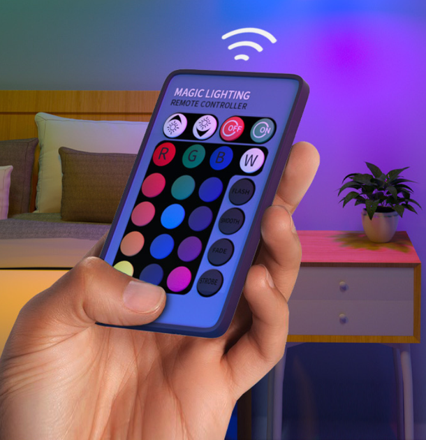 Пульт контроллер для ДУ RGB Magic Lighting - Фото 1 Пульт контроллер для ДУ RGB Magic Lighting - зображення 1