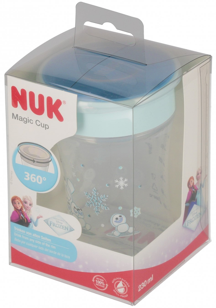 Kubek Nuk Magic Cup Frozen Olaf 8 m 230 ml (4008600443797) - obraz 5