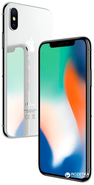 Мобильный телефон Apple iPhone X 64GB Silver – фото, отзывы