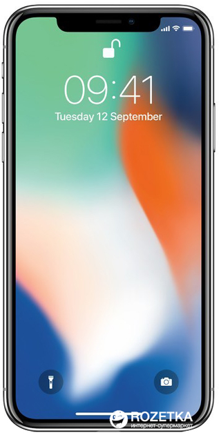 Мобильный телефон Apple iPhone X 64GB Silver – фото, отзывы