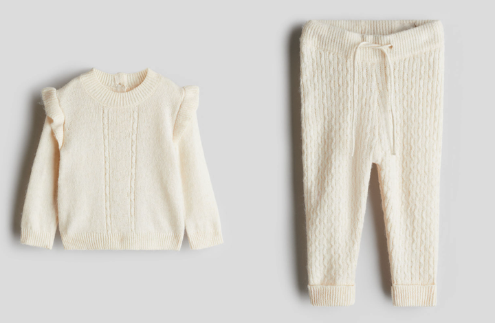 Тёплый вязаный костюм от H&M 68см (3604-68) - изображение 2