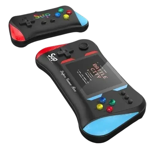 Игровая консоль X7M с экраном 3.5 дюйма 500 встроенных игр с проводным геймпадом - Фото 1 Игровая консоль X7M с экраном 3.5 дюйма 500 встроенных игр с проводным геймпадом - изображение 1