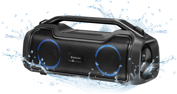 Портативна акустика Defender (65950) Beatbox 50 50 Вт Bluetooth 5.0 IPx5 до 5 год роботи - изображение 7