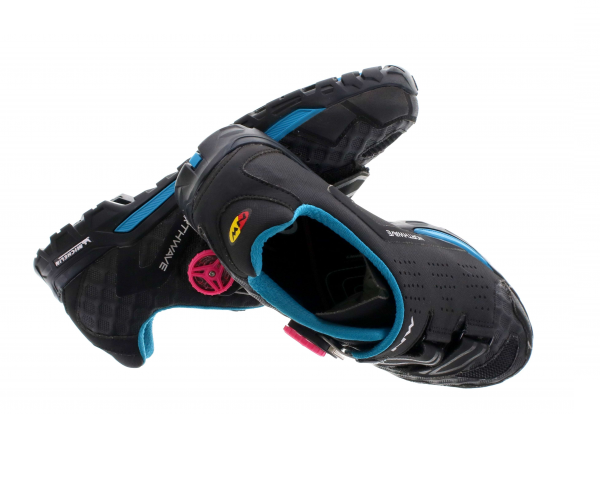 Туфлі велосипедні Northwave OUTCROSS PLUS WMN W 37 (6.5US) Black/light blue/green (80174014-01) - зображення 2