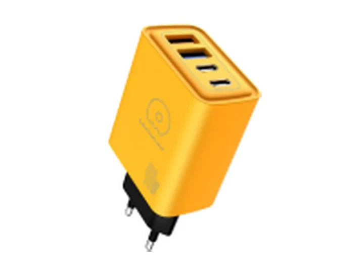 Зарядное устройство 220В 2,4А 48Вт 5В USBx2 Type-Cx2 Fast Charger WUW-C212 - Фото 3 Зарядное устройство 220В 2,4А 48Вт 5В USBx2 Type-Cx2 Fast Charger WUW-C212 - изображение 3