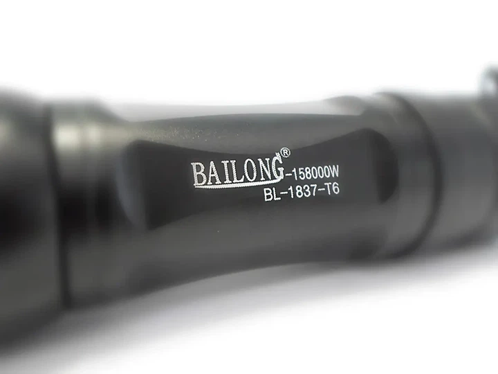 Ліхтар поліцейський Bailong BL-1837-T6 1000 люмен анодований алюміній зум - зображення 3