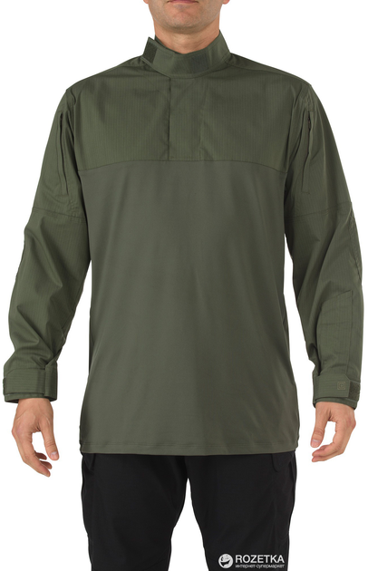 Рубашка тактическая 5.11 Tactical Stryke TDU Rapid Long Sleeve Shirt 72071 S Green (2000980414475) - изображение 1