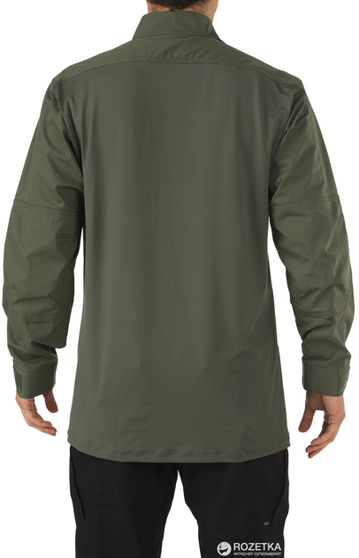 Рубашка тактическая 5.11 Tactical Stryke TDU Rapid Long Sleeve Shirt 72071 XL Green (2000980414482) - изображение 2