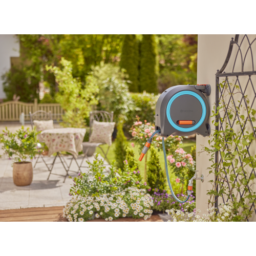 Катушка Gardena Dual Hose Box настенная и наземная 11 мм 20 м (18694-20.000.00) - изображение 7