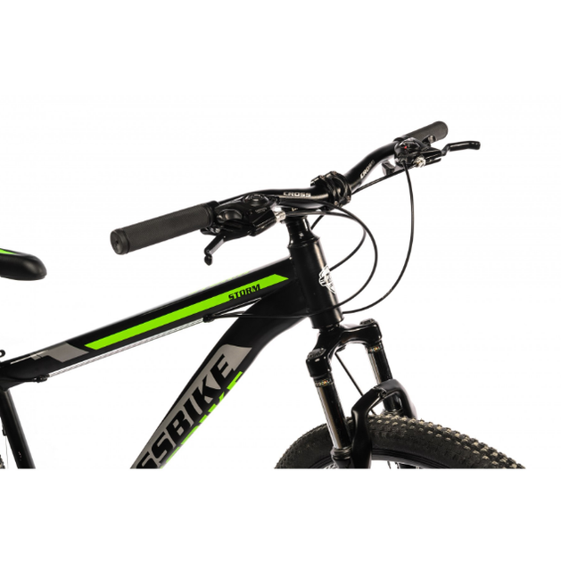 Велосипед CrossBike 29`` Storm 2024 Рама-17`` black-green - Фото 3 Велосипед CrossBike 29`` Storm 2024 Рама-17`` black-green - изображение 3