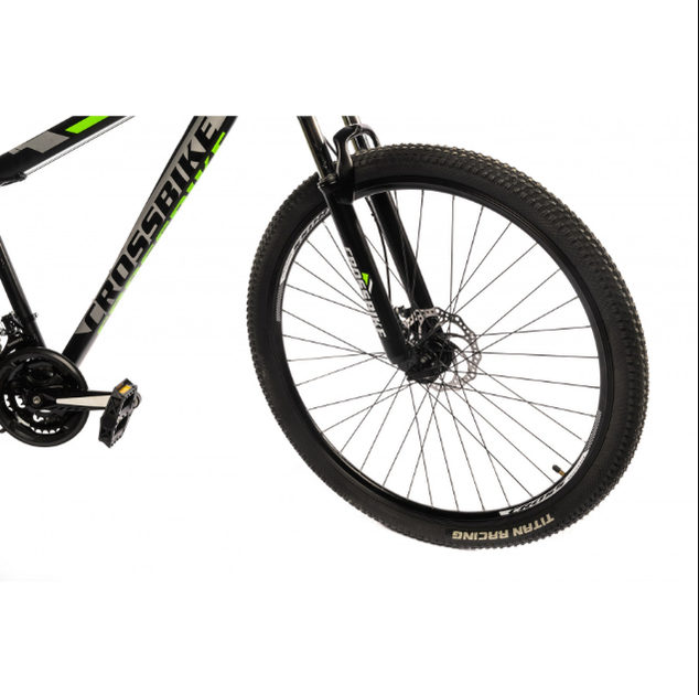 Велосипед CrossBike 29`` Storm 2024 Рама-17`` black-green - Фото 4 Велосипед CrossBike 29`` Storm 2024 Рама-17`` black-green - изображение 4