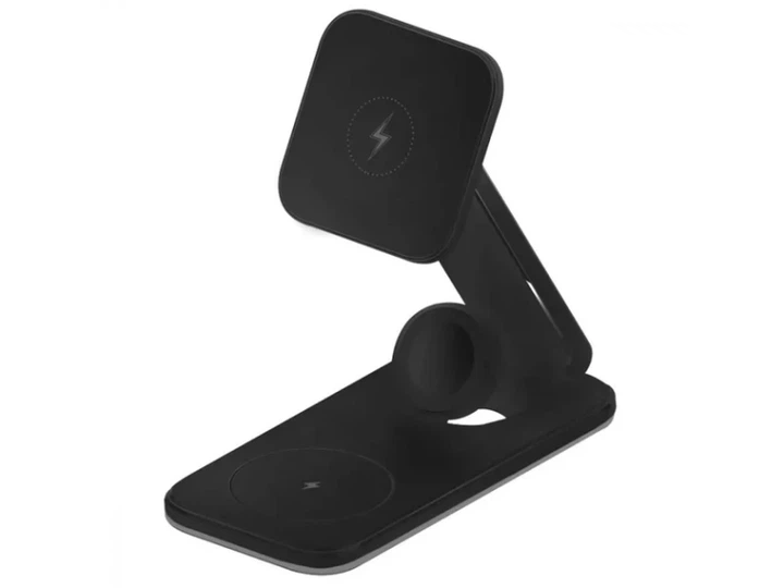 Бездротове зарядне пристрій Proove Energy Fold 3 in 1 (black) - Фото 1 Бездротове зарядне пристрій Proove Energy Fold 3 in 1 (black) - зображення 1