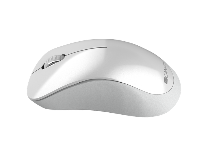 Миша Canyon CNE-CMSW11PW Pearl White/Grey USB - изображение 2