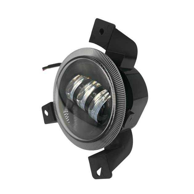 Світлодіодна протитуманна фара Led кругла 3 лінзи 30W на Daewoo Matiz - зображення 3