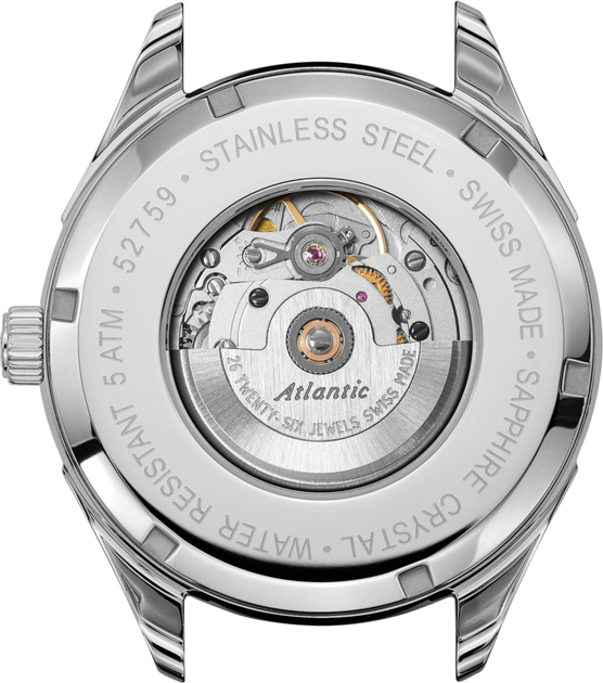Мужские часы Atlantic Worldmaster 1888 Automatic 52759.41.51S - изображение 3