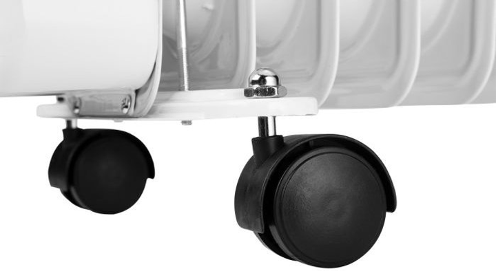 Оливний (масляний) обігрівач NEO Tools 7 секцій 20 м2 1500 Вт 90-151 White (5907558476668) - зображення 3