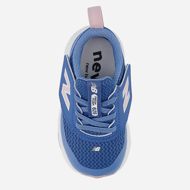 Buty sportowe dziecięce dla dziewczynki z białą podeszwą New Balance 625 NW625NP 25 (8US) Błękitny/Różowy - obraz 4