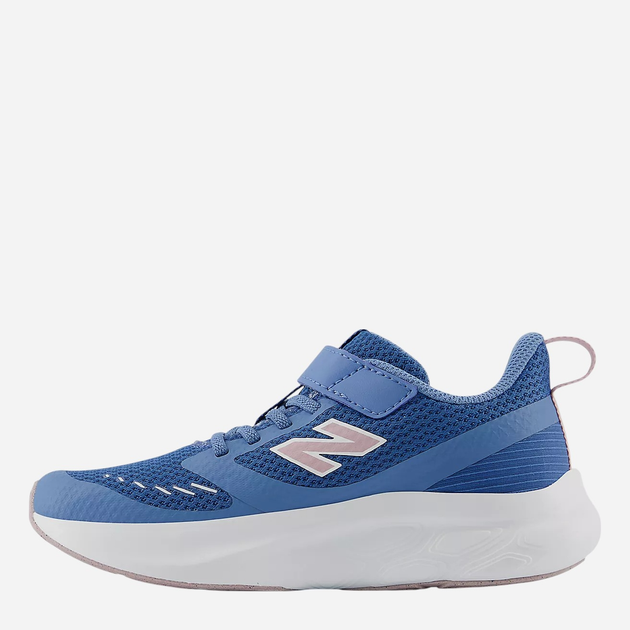 Buty sportowe dziecięce dla dziewczynki na rzepy New Balance 625 PT625NP 29 (11.5US) Błękitny/Różowy - obraz 3