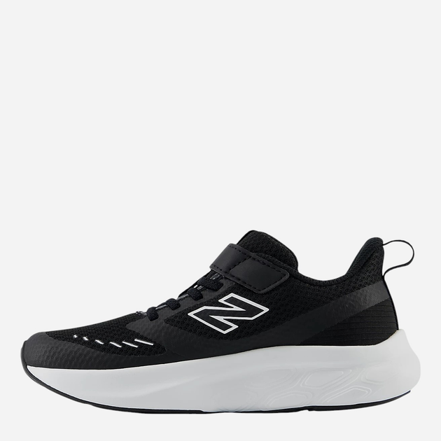 Buty sportowe chłopięce na rzepy New Balance 625 PT625BK 32 (13.5US) Czarny/Biały - obraz 3