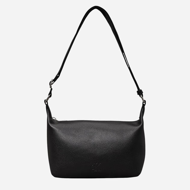 Torebka hobo damska Calvin Klein K60K612713-BEH Czarna (8720639569861) - obraz 1