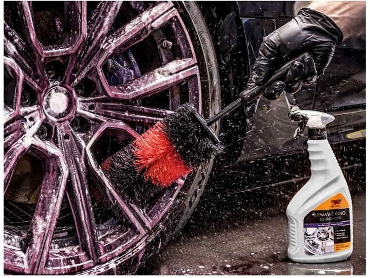 Długa szczotka do mycia felg Moje Auto MA Detailing (5905694020561) - obraz 3