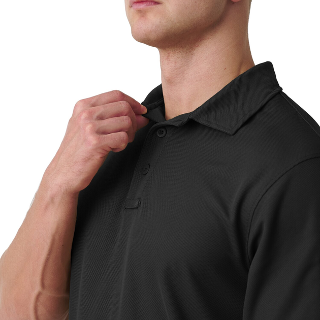 Термоактивне Поло Helikon UTL TopCool Lite, Black, XL - зображення 3