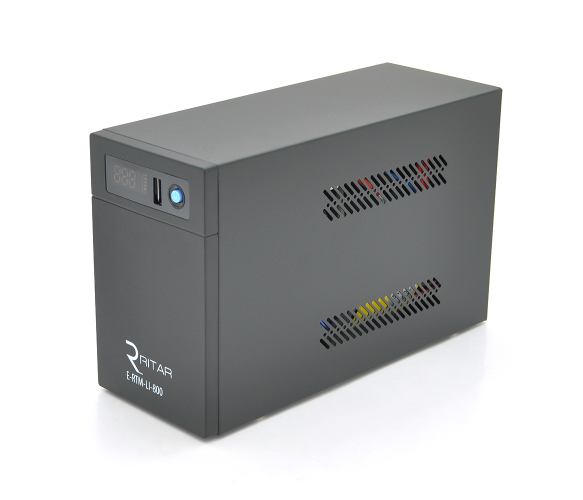 ДБЖ Ritar E-RTM-LI-800 (480W) лінійно-інтерактивний – фото