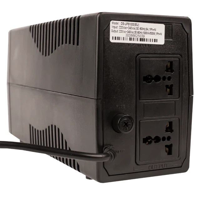 ИБП Hikvision DS-UPS1000 (500W) линейно-интерактивный - Фото 4 ИБП Hikvision DS-UPS1000 (500W) линейно-интерактивный - изображение 4